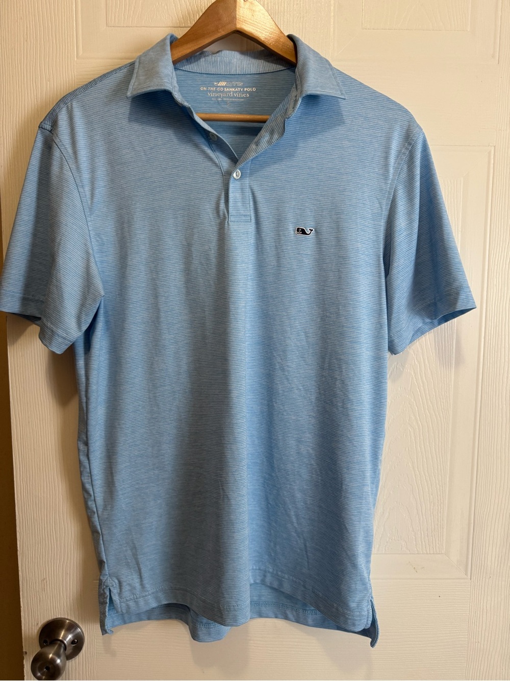 Vineyard Vines Sky Blue Short-Sleeve Polo